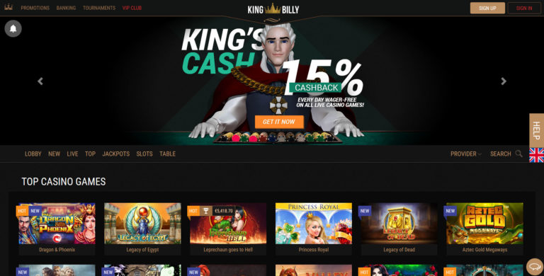 King Billy Aussie Pokies